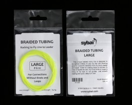 Braided Tubing, Large, Transparent, 2 m